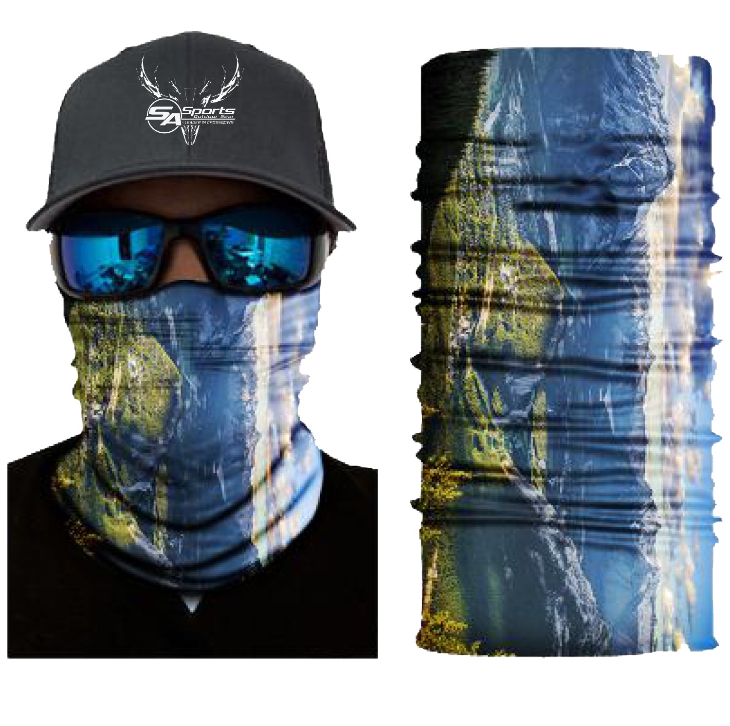 Buy SA Fishing Company face shield, balaclava, bandana, face , neck warmer,  skiing, motorbike, paintball, halloween Online at desertcartSeychelles